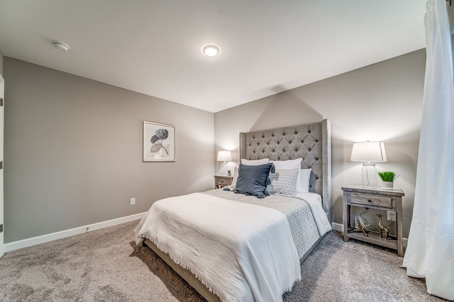 Representative furnished interior of a home built from the Crawford by Parkside Builders in The Woods, Gallatin (Image 26).