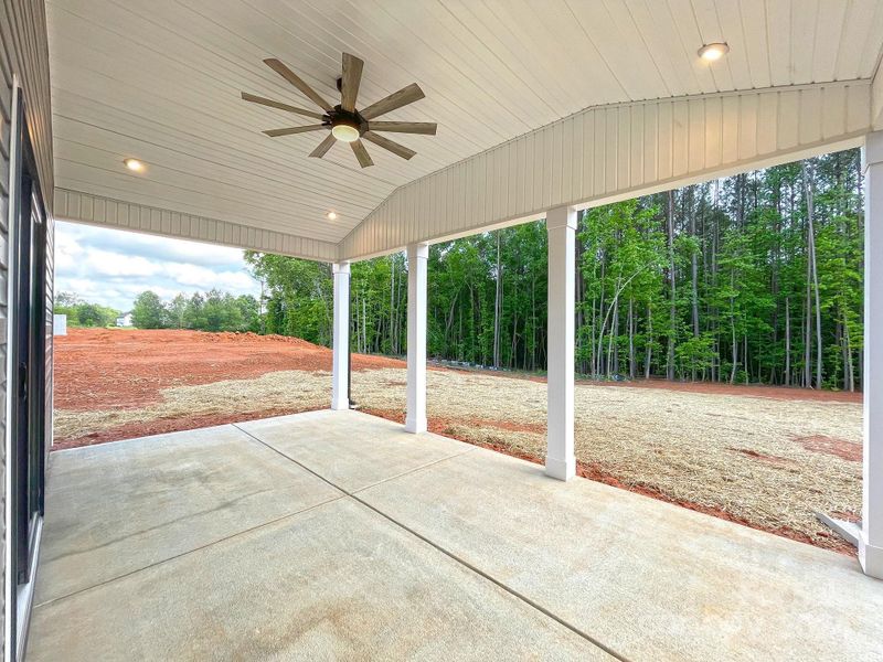 Covered Back Patio