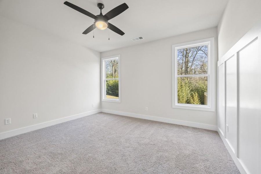 Spacious, unfurnished interior of a new home in , Hartwell (Image 45).