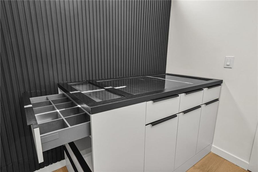 Close-up of interior finishes inside a home in , Atlanta (Image 73).
