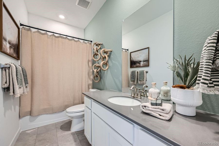 Furnished interior view inside a new home in Riano Ridge: The Grand Collection, Loveland (Image 3).