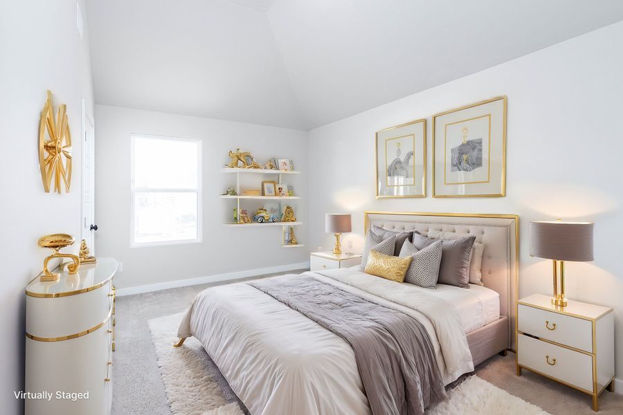 Representative furnished interior of a home built from the Linden by Nason Homes in Brady Estates, Murfreesboro (Image 14).