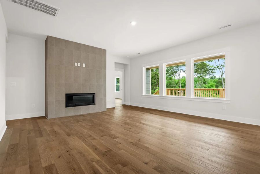 The Dahlia C Family Room