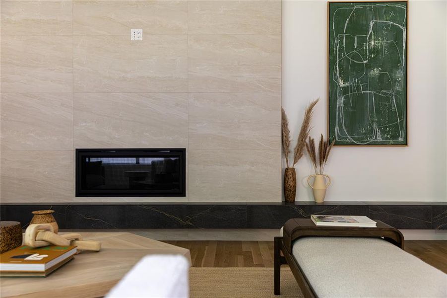Furnished interior view inside a new home in , Dallas (Image 12).