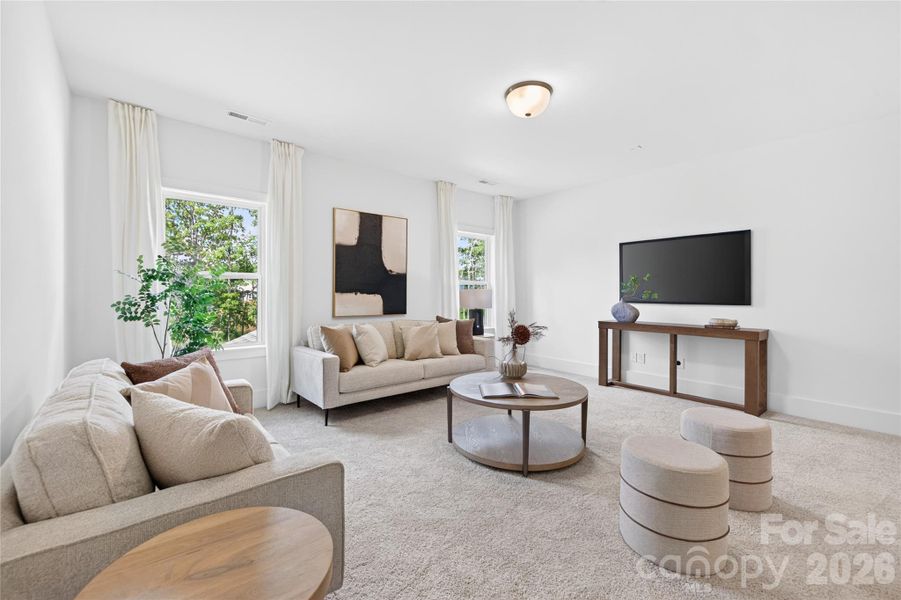 Furnished interior view inside a new home in Edgewater Lakeview On Your Lot, Lancaster (Image 12).