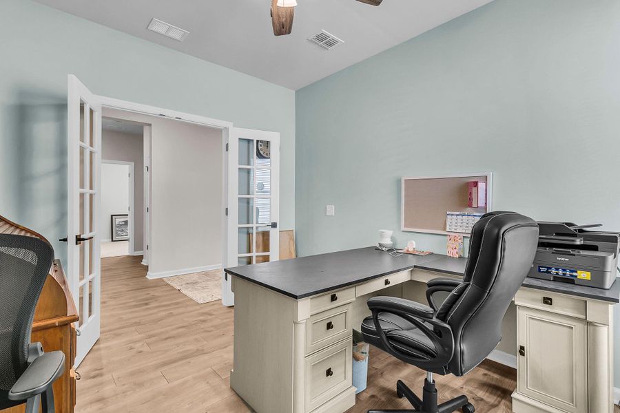 Furnished interior view inside a new home in The Groves of Berkeley, Moncks Corner (Image 29).