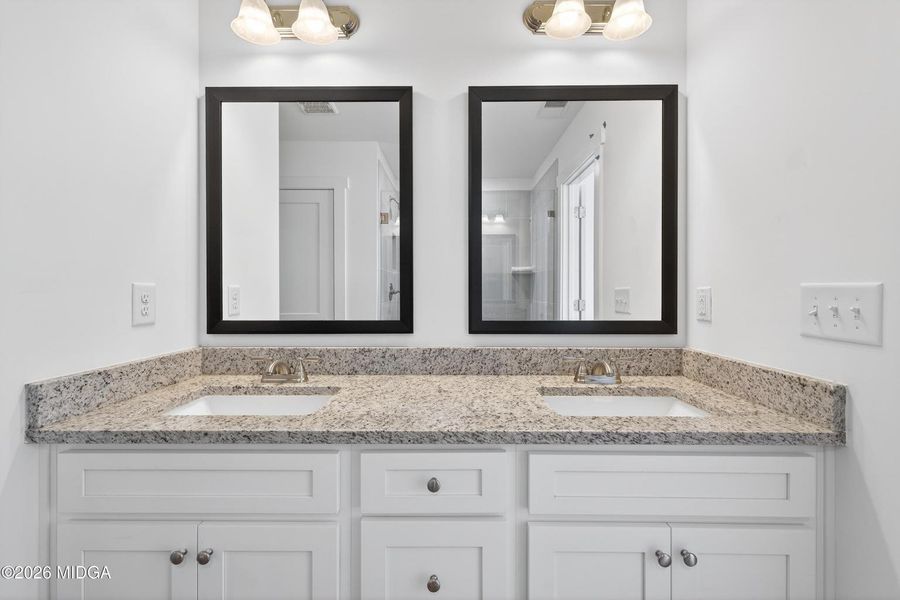 Furnished interior view inside a new home in Robins Estates, Warner Robins (Image 12).