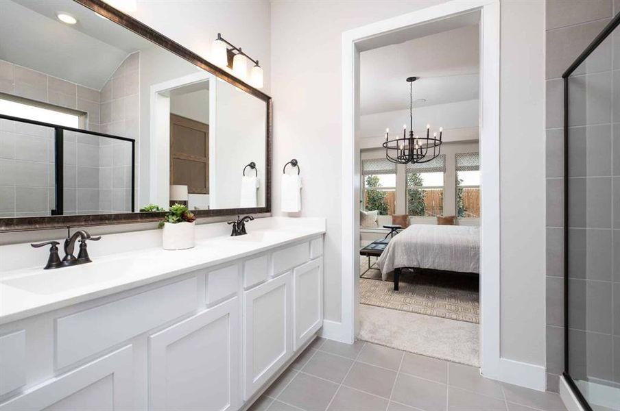 Furnished interior view inside a new home in Discovery Collection at View at the Reserve, Mansfield (Image 5). Furnished interior view inside a new home in Discovery Collection at View at the Reserve, Mansfield (Image 5).