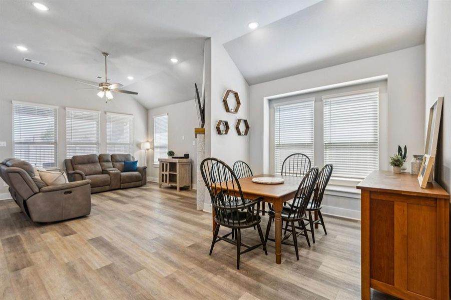 Furnished interior view inside a new home in , Aubrey (Image 35). Furnished interior view inside a new home in , Aubrey (Image 35).