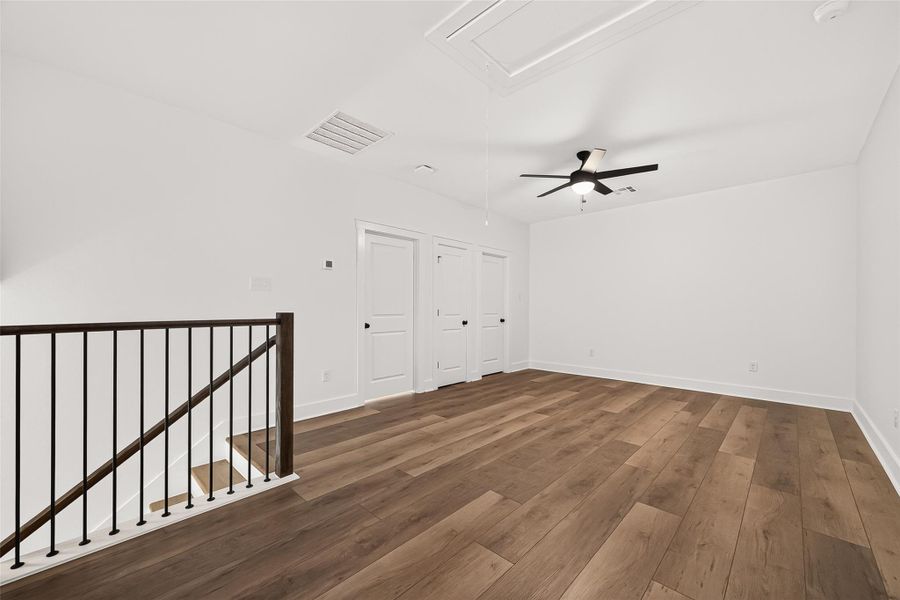 Spacious, unfurnished interior of a new home in Two Step Farm, Montgomery (Image 36). Spacious, unfurnished interior of a new home in Two Step Farm, Montgomery (Image 36).