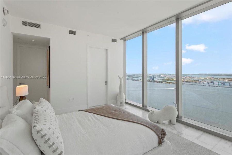 Furnished interior view inside a new home in , Miami (Image 11).