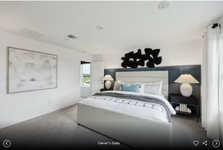 Photo of Centex model home with same floor plan, not of actual home listed.