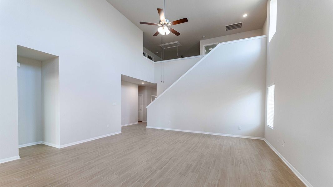 Spacious, unfurnished interior of a new home in Briarwood, Elgin (Image 24). Spacious, unfurnished interior of a new home in Briarwood, Elgin (Image 24).