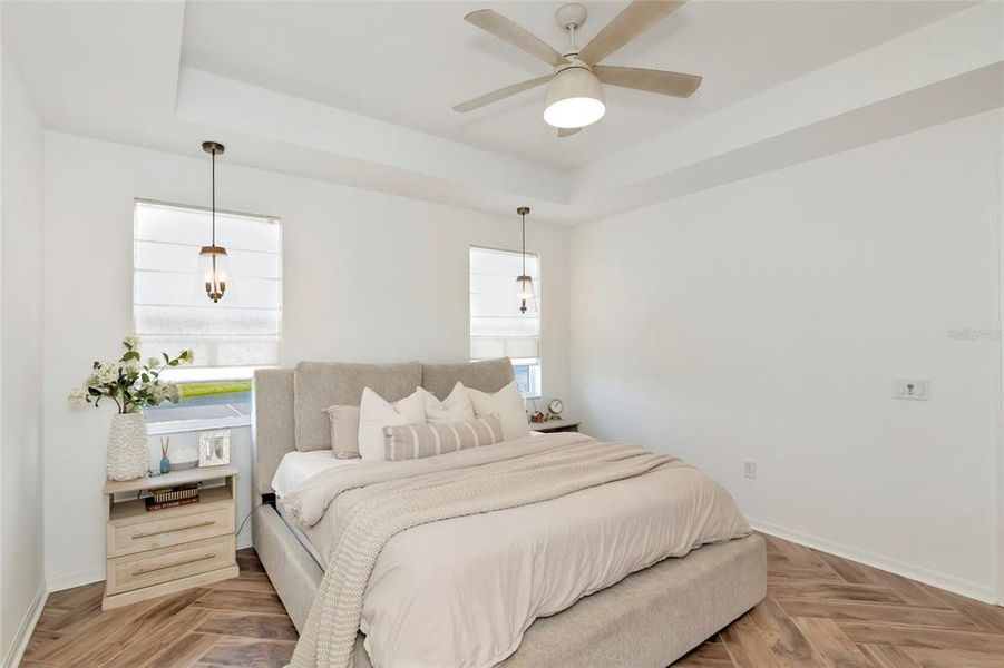 Furnished interior view inside a new home in , Parrish (Image 53).
