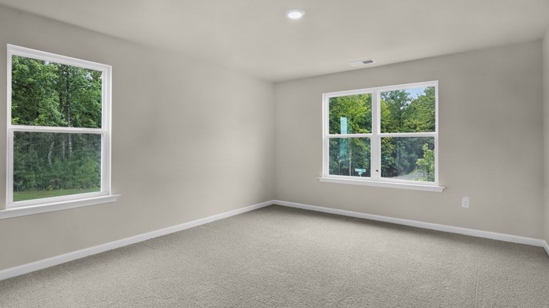 Representative unfurnished interior of a home built from the COLUMBIA by D.R. Horton in Galvins Ridge, Sanford (Image 23).