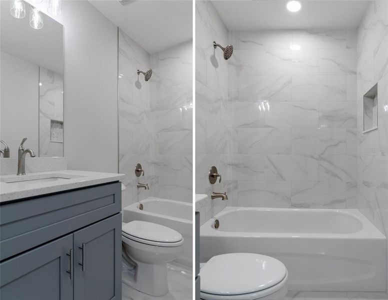 Furnished interior view inside a new home in , Dunnellon (Image 5).