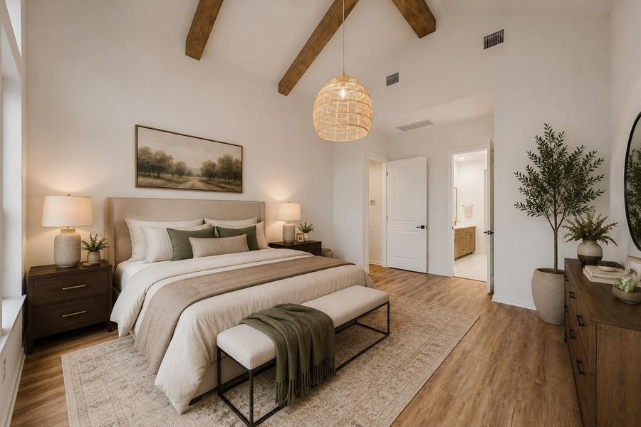 Luxurious Primary Suite