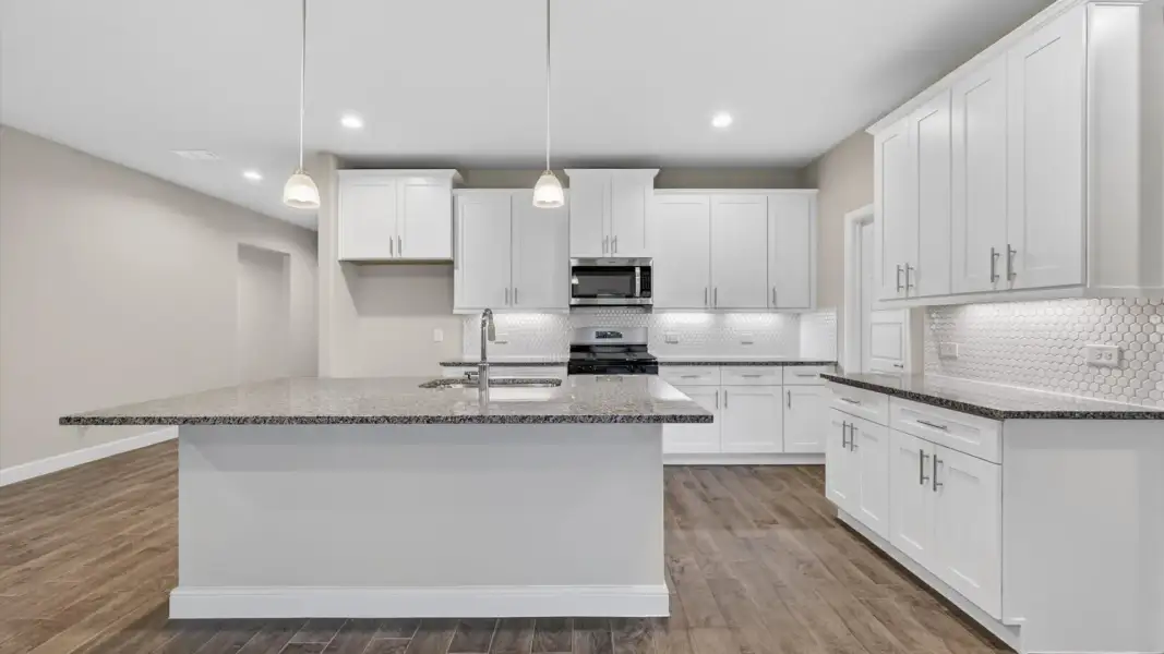 Furnished interior view inside a new home in Parkerville Meadows, DeSoto (Image 7).