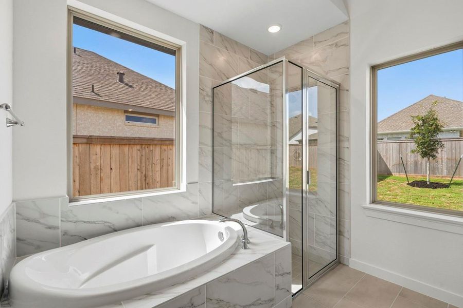 Furnished interior view inside a new home in Bridgeland, Cypress (Image 9). Furnished interior view inside a new home in Bridgeland, Cypress (Image 9).