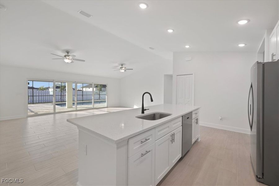 Furnished interior view inside a new home in Cape Coral, Cape Coral (Image 6).
