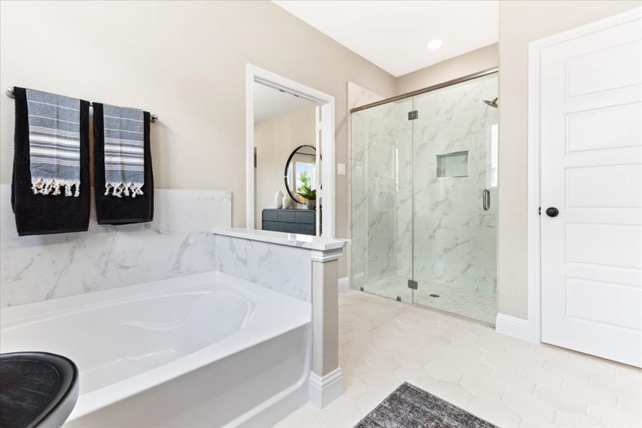 Furnished interior view inside a new home in La Terra at Uptown Celina, Celina (Image 13).