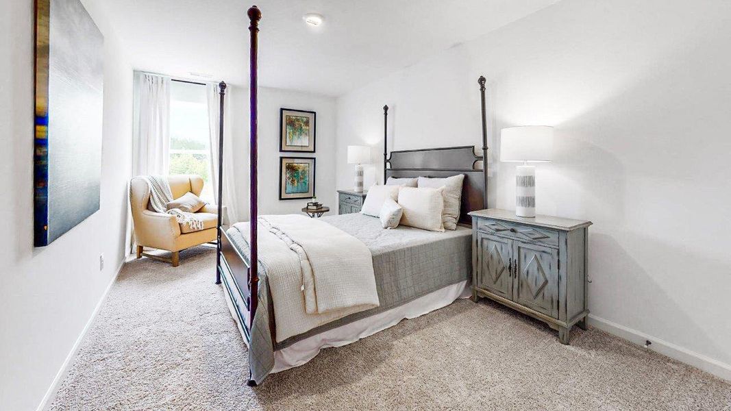 Representative furnished interior of a home built from the The Elston by D.R. Horton in Palm Coast Homesites, Palm Coast (Image 16).