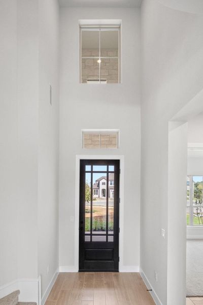 Spacious, unfurnished interior of a new home in Santa Rita Ranch - 60', Liberty Hill (Image 30). Spacious, unfurnished interior of a new home in Santa Rita Ranch - 60', Liberty Hill (Image 30).