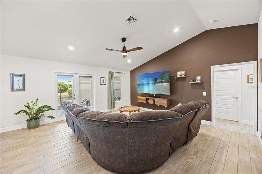 Furnished interior view inside a new home in , Punta Gorda (Image 12). Furnished interior view inside a new home in , Punta Gorda (Image 12).