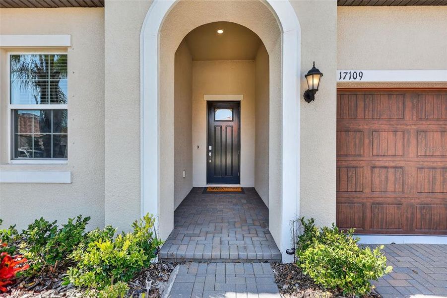 Exterior details and patio area of a home in Southshore Bay: The Grand Estates, Wimauma (Image 27).