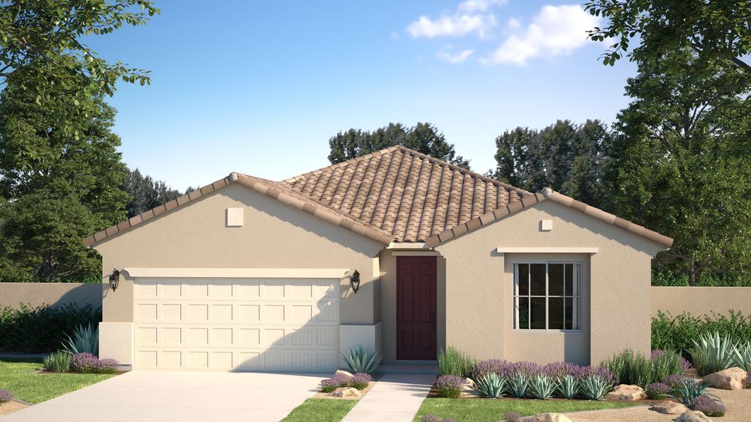 Spanish Elevation | Citrus | Sunrise - Valley Series | Surprise, AZ | Landsea Homes