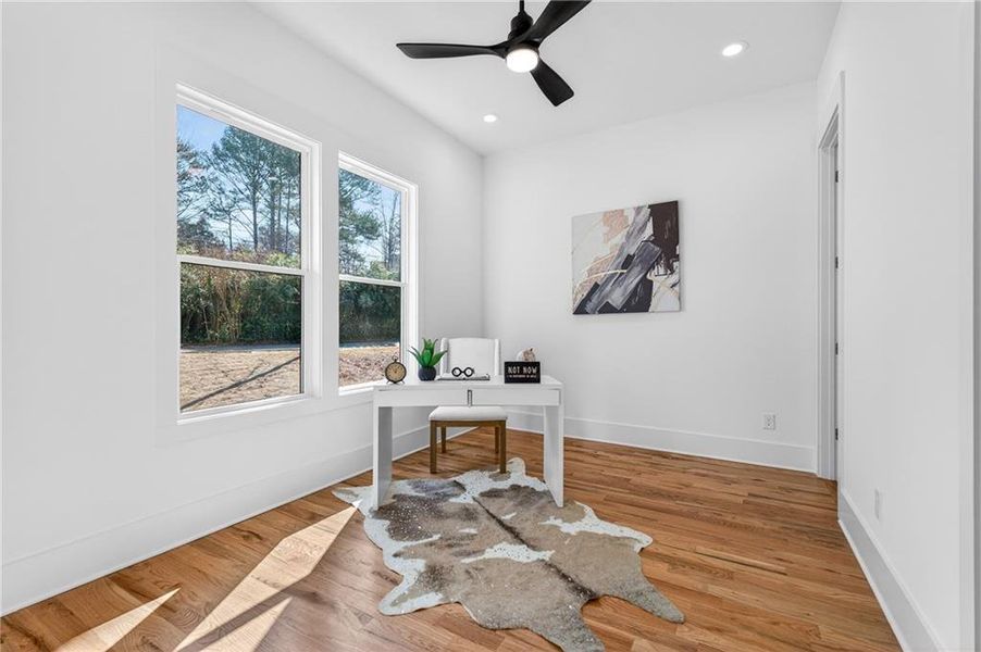 Furnished interior view inside a new home in , Atlanta (Image 16).