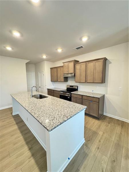 Furnished interior view inside a new home in , Canton (Image 8).