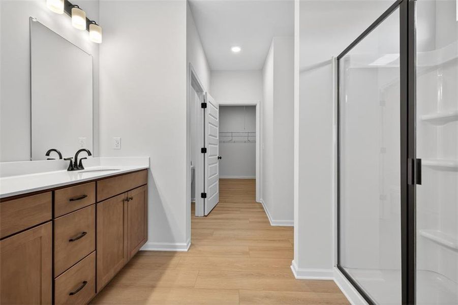 Furnished interior view inside a new home in Capstone Estates, Apison (Image 25). Furnished interior view inside a new home in Capstone Estates, Apison (Image 25).