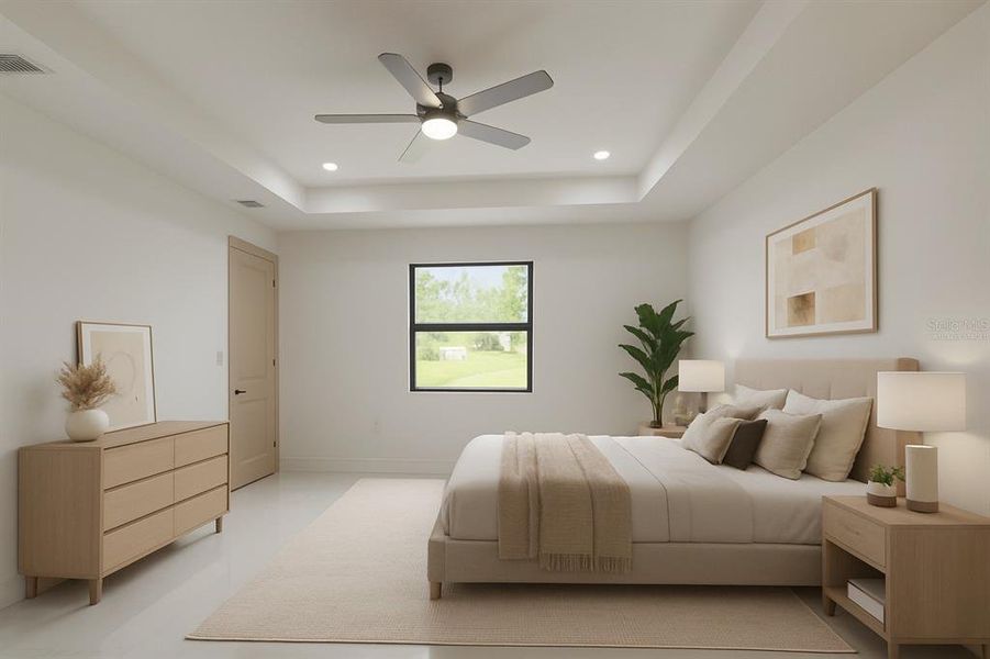 Furnished interior view inside a new home in , Lehigh Acres (Image 32).