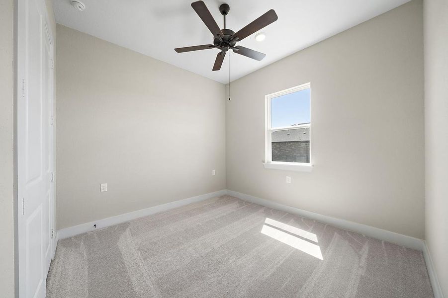 Representative unfurnished interior of a home built from the Juniper by Caldwell Homes in Chambers Creek, Willis (Image 20). Representative unfurnished interior of a home built from the Juniper by Caldwell Homes in Chambers Creek, Willis (Image 20).