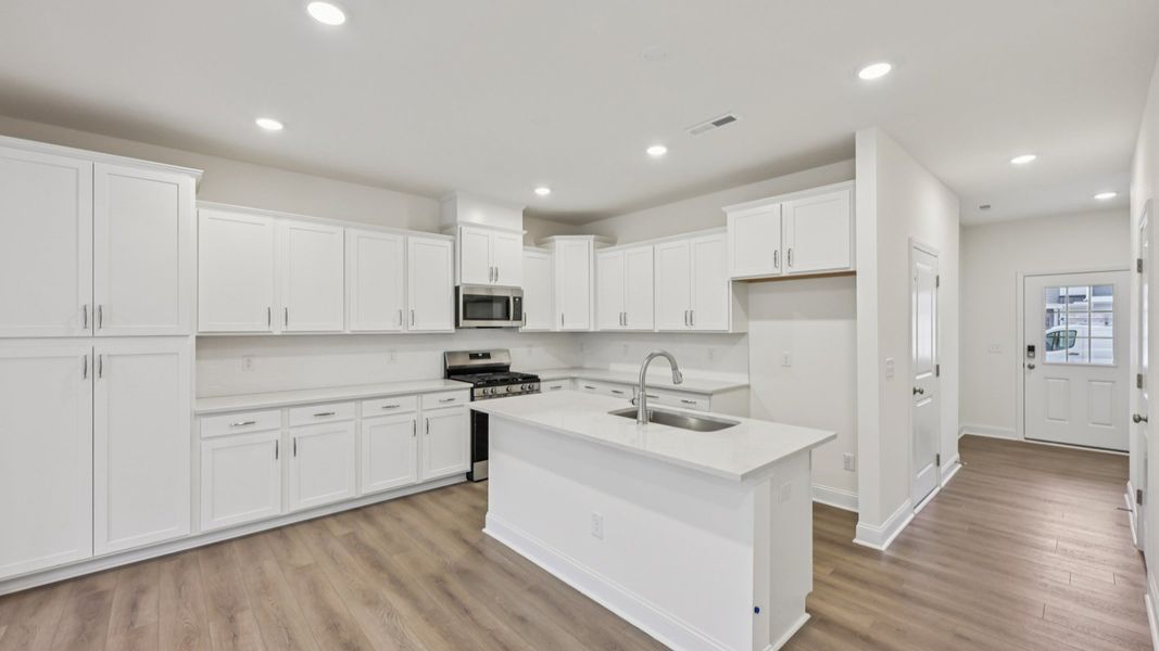 Furnished interior view inside a new home in Kensley Grove, Fuquay Varina (Image 12).