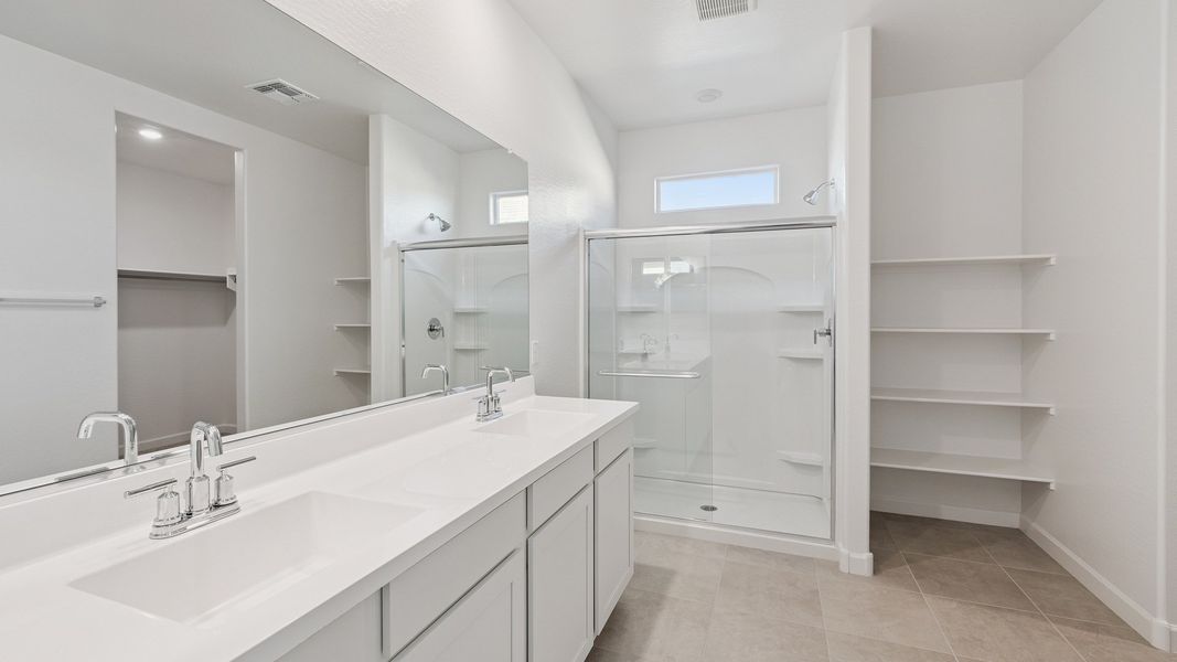 Furnished interior view inside a new home in Desert Moon Estates, Buckeye (Image 7).