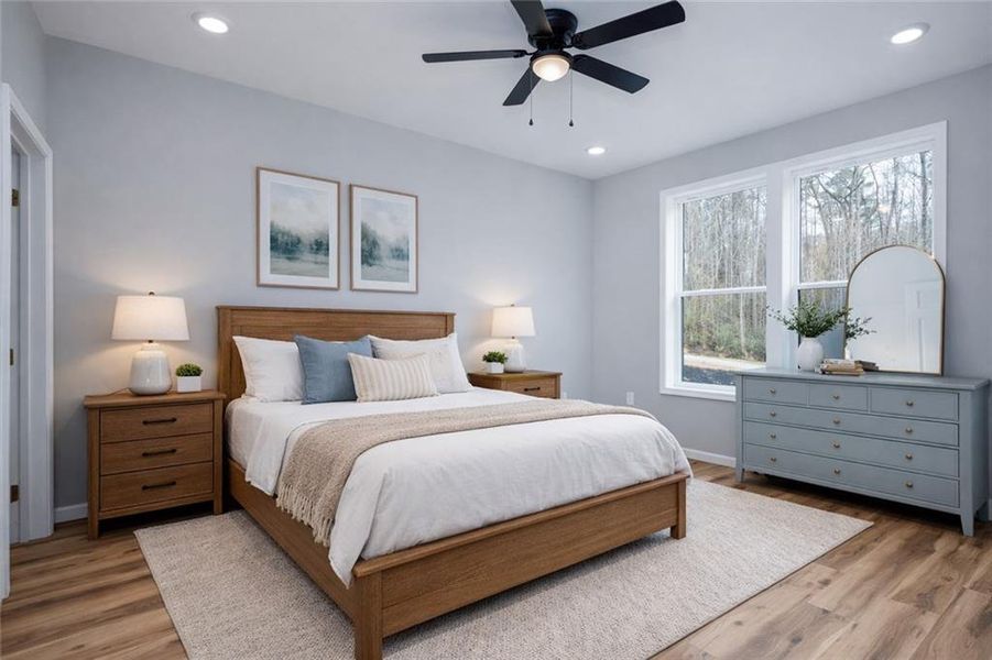 Furnished interior view inside a new home in , Ellijay (Image 6). Furnished interior view inside a new home in , Ellijay (Image 6).