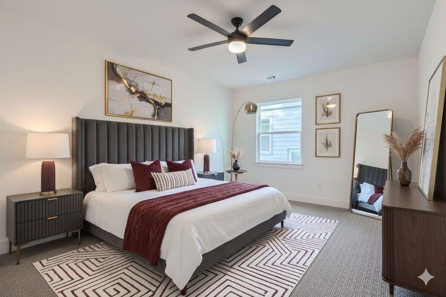 Furnished interior view inside a new home in Chester Ranch Place, Round Rock (Image 11).