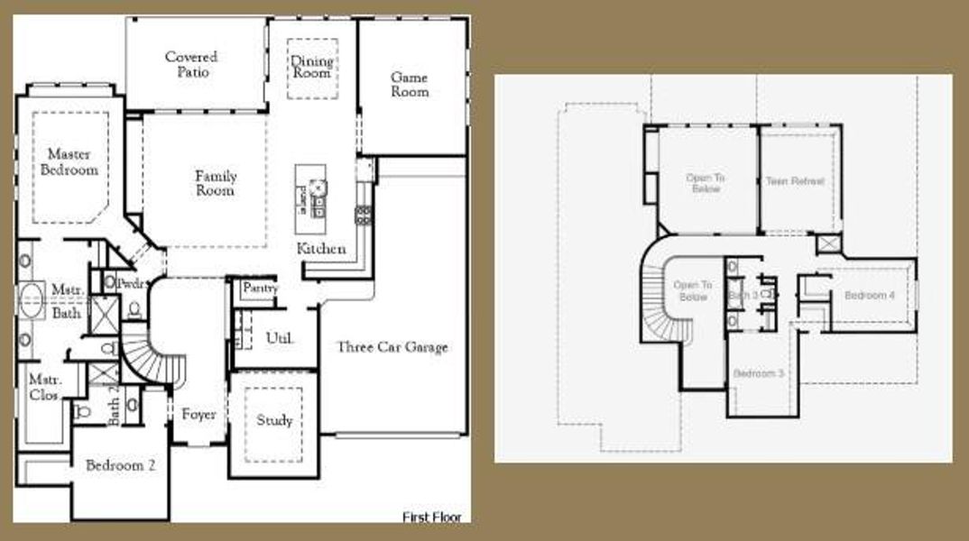 Floorplans - Representative Photo