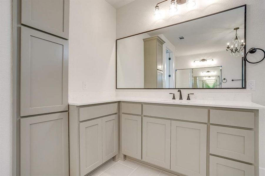 Furnished interior view inside a new home in , Waxahachie (Image 6).