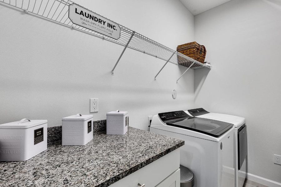 Separate Laundry Room