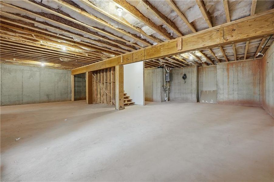 In-progress construction of a new home in , Gainesville, GA (Image 53).