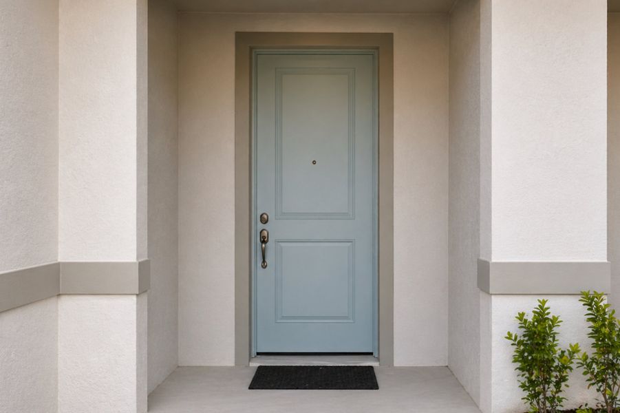 Exterior details and patio area of a home in Shenandoah Reserve, Orlando (Image 28).