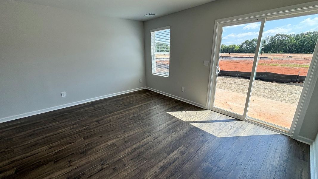Representative unfurnished interior of a home built from the GREENBRIAR by D.R. Horton in Parkside Point, Portland (Image 13).