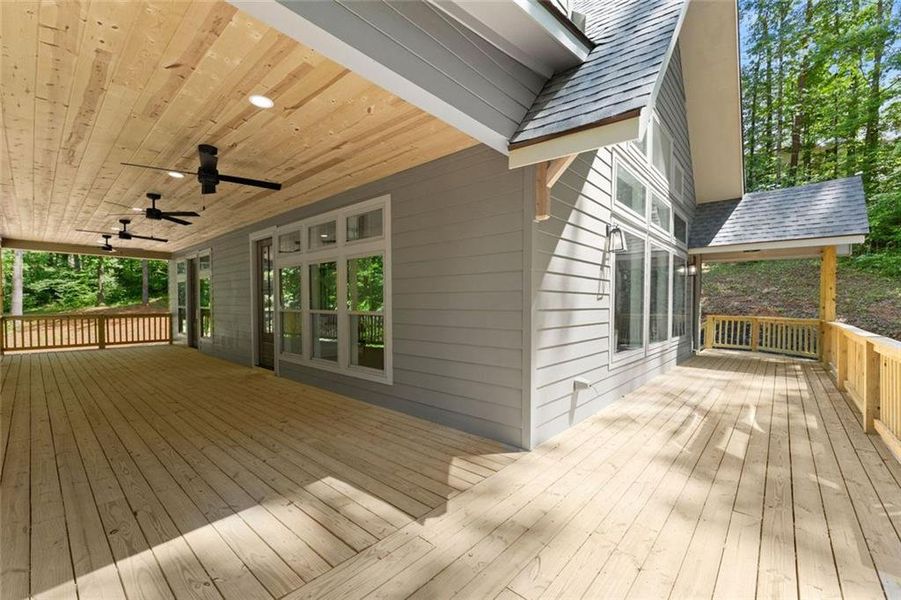Exterior details and patio area of a home in , Dawsonville (Image 28). Exterior details and patio area of a home in , Dawsonville (Image 28).
