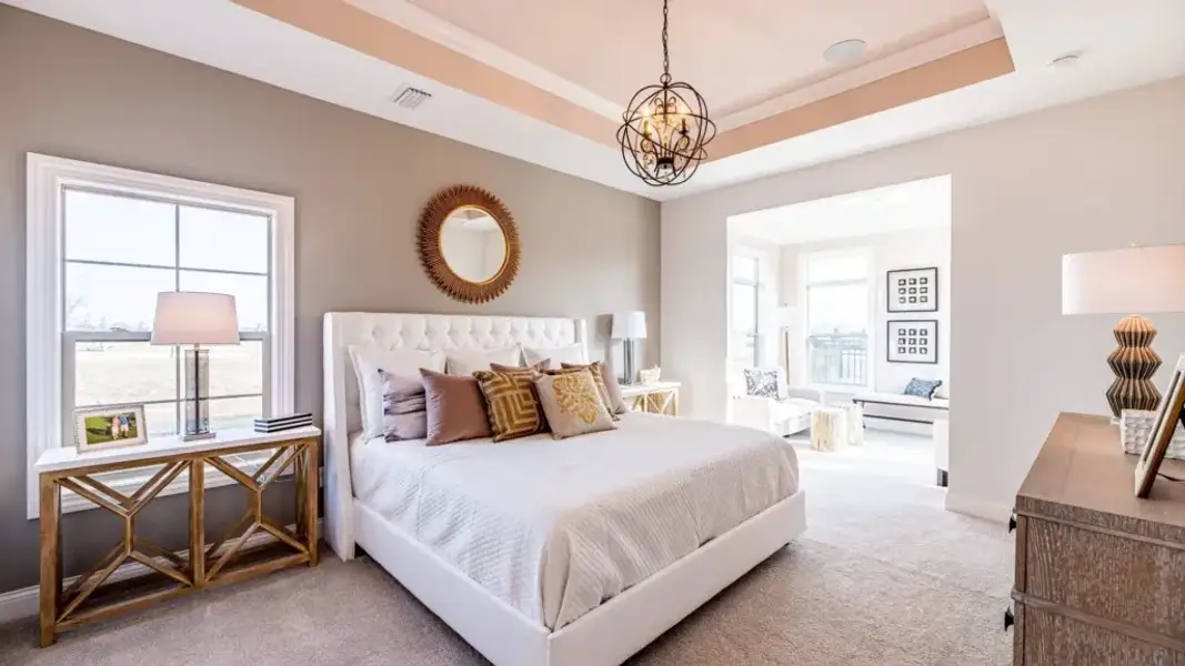Representative furnished interior of a home built from the Palazzo by Eastman Homes in The Courtyards at Lupton Village, Fort Lupton (Image 10).
