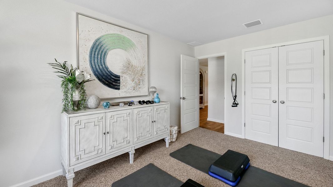 Representative furnished interior of a home built from the The Sawyer by D.R. Horton in The Hammocks, Crawfordville (Image 8).