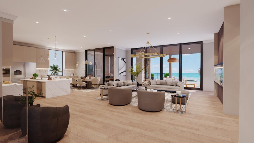 OTC-821-BROWN RES Living 3