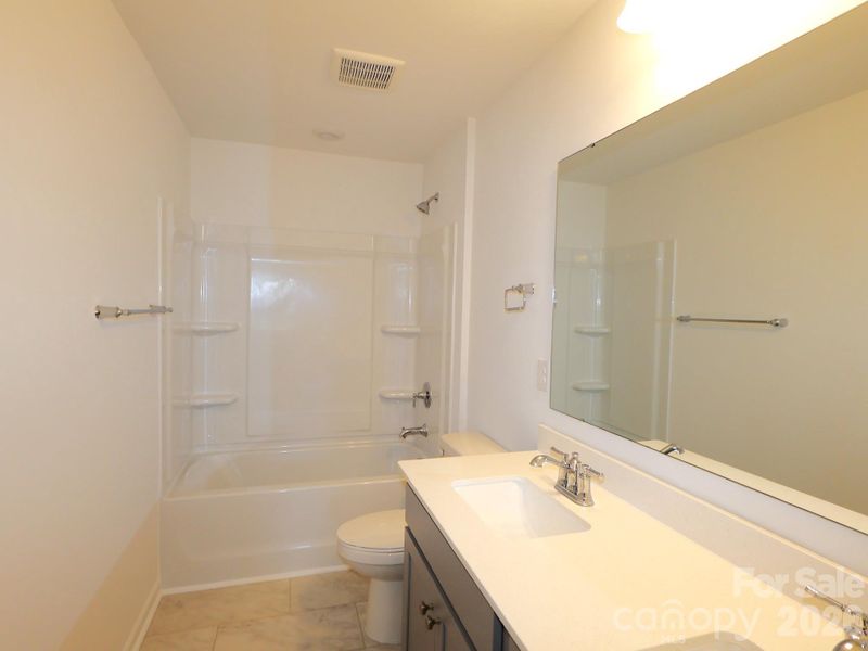 Secondary bathroom